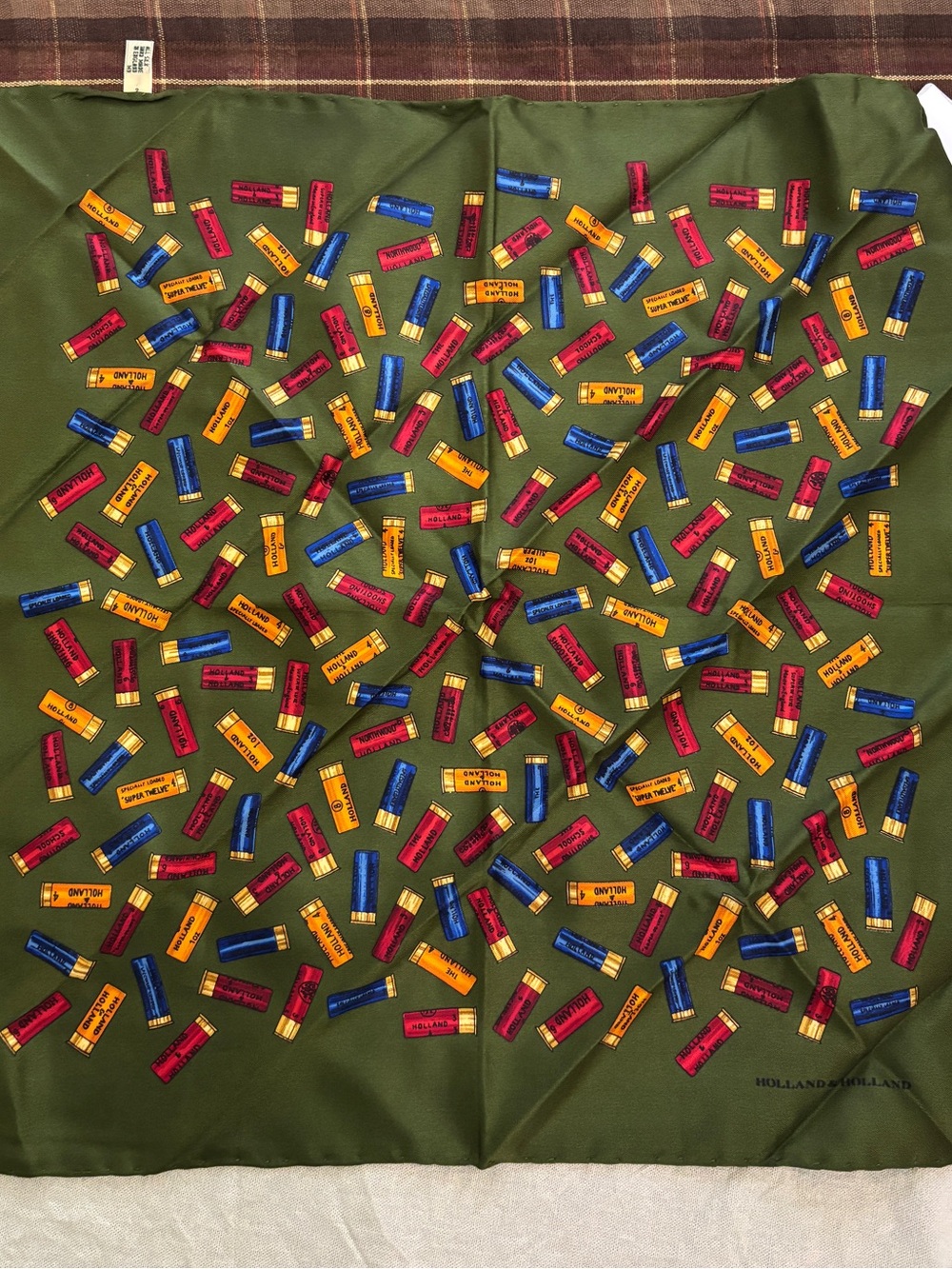 Vintage Holland & Holland Silk Scarf